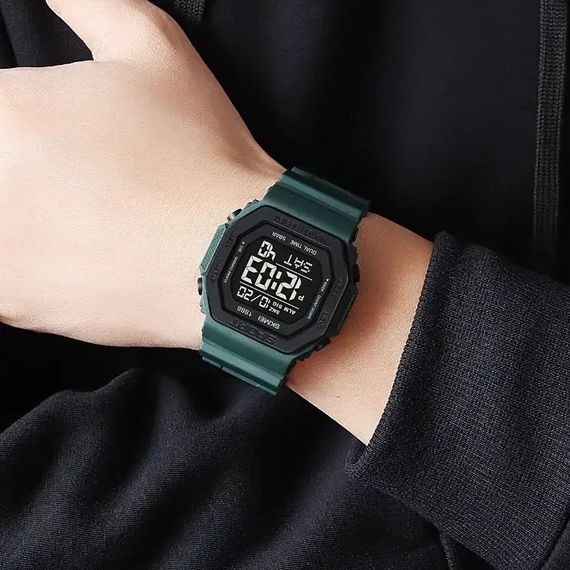 Наручные часы на подарок военным SKMEI, Часы для рыбалки и походов Армейские противоударные LR-13 | Зображення 4