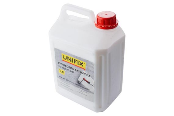 Грунтовка акриловая концентрат 1:4 глубокого проникновения 5кг UNIFIX | Зображення 2