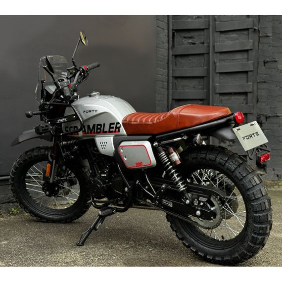 Мотоцикл Scrambler FT300-F6P Forte Серый | Зображення 3