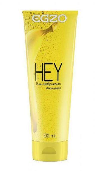 Анальний гель-лубрикант EGZO "HEY" з ароматом банана, 100 мл