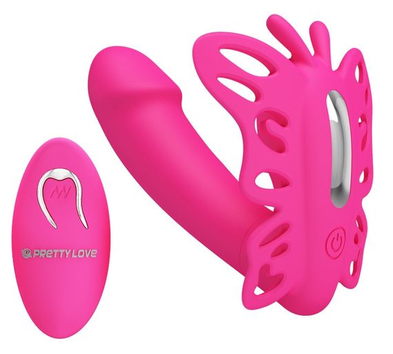 Мультифункціональний вібростимулятор на пульті управління Pretty Love Katherine Magenta, BI-014849W-1 sexstyle | Зображення 3
