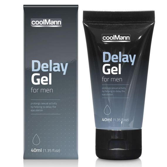 Пролонгатор - CoolMann Delay Gel, 40 мл Sex Aura