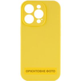 Чехол Silicone Case Full Camera Protective (AA) NO LOGO для Apple iPhone 17 Air (6.5") Желтый / Yellow
