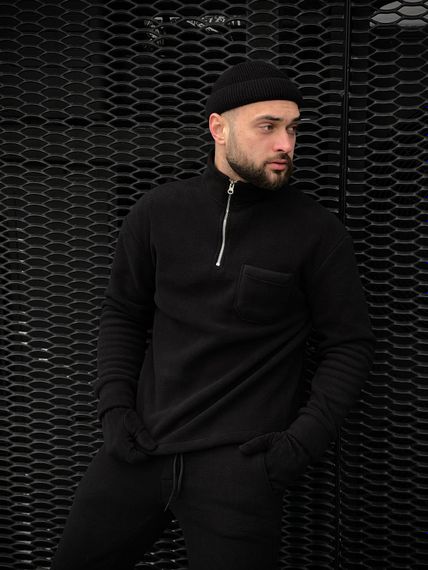Костюм 'Fleece' чорний | Зображення 6