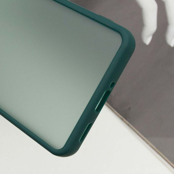Чехол TPU+PC Lyon Frosted для Xiaomi Redmi Note 13 Pro+ Green | Зображення 6