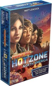 Настільна гра Pandemic: Hot Zone. North America (Пандемія: Гаряча зона. Північна Америка) (англійською)