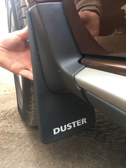 Брызговики передние (2 шт) для Renault Duster 2008-2017 гг | Зображення 3