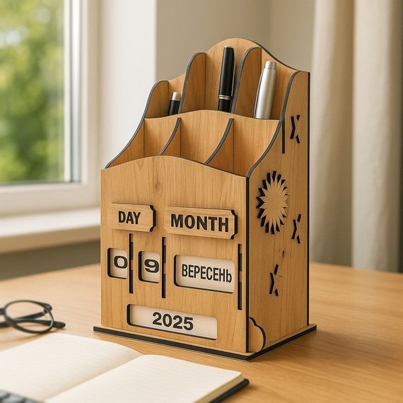 Вечный календарь "Времена года" с органайзером FDPO-429-3 | Зображення 1