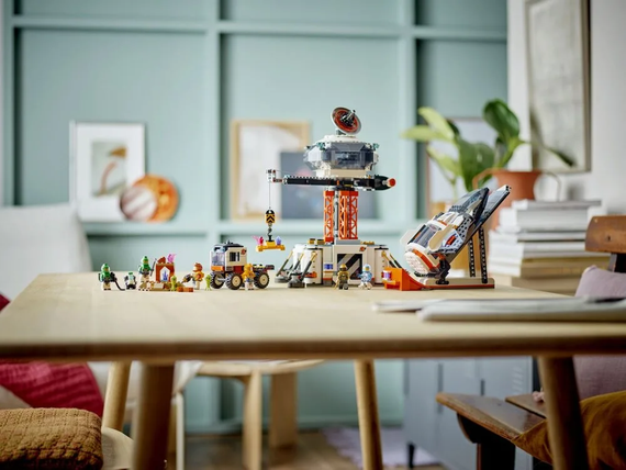 Конструктор LEGO City Космічна база й стартовий майданчик для ракети (60434) | Зображення 1