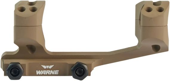 Кріплення-моноблок Warne X-Skeleton Mount. d - 30 мм. Ultra High. Weaver/Picatinny. FDE | Зображення 3