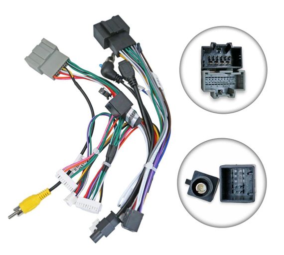 Перехідник живлення серії QIV з адаптером CAN-BUS для Chevrolet QBR-W CV-1220 (дрот)