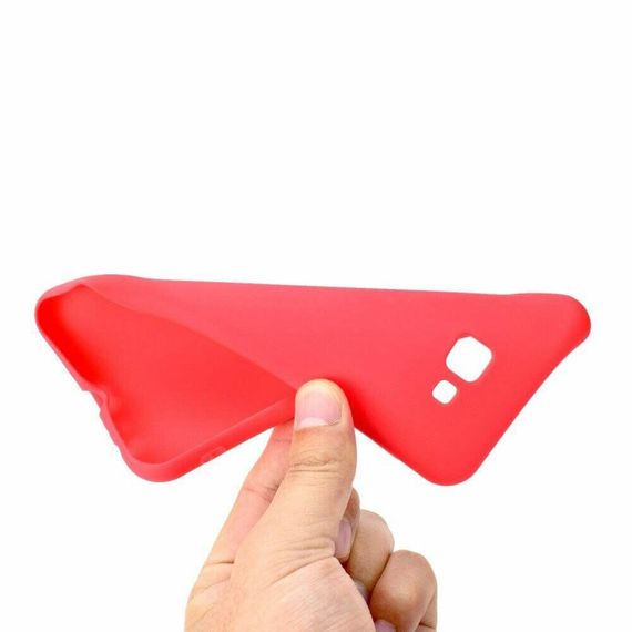 Чохол Candy Silicone для Samsung Galaxy J4 Plus колір Червоний | Зображення 4