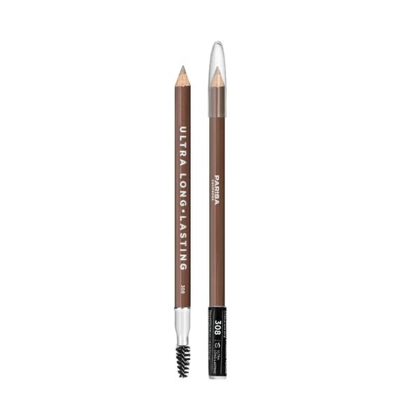 Карандаш для бровей Parisa Cosmetics 308 бежево-коричневый | Зображення 3