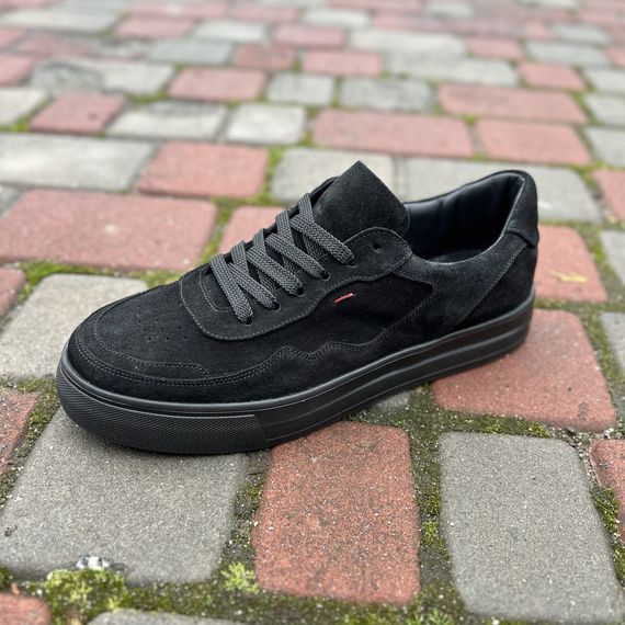 Чоловічі замшеві кеди на масивній підошві 43 розмір