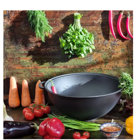 Казан узбецький WOK чавунний 15л V15 Майстерня
