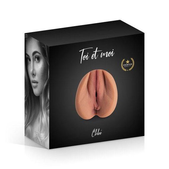 Ультрареалистичный мастурбатор Toi et moi – Chloe, два канала (вагина и анус) Sex Aura | Зображення 2