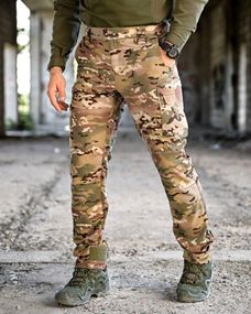 Еластичні тактичні брюки Patriot мультикам ПП7803