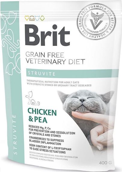 Корм-дієта Brit VD Obesity Cat сухий для лікування ожиріння у котів 0.4 кг