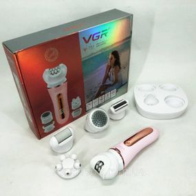 Домашній епілятор для бікіні VGR 5 в 1 V-751, Бездротовий багатофункціональний жіночий епілятор IC-93