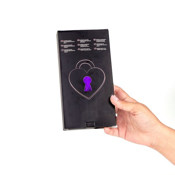 Наручники - Secret Play Feather Handcuffs Purple Sex Aura | Зображення 3