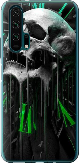 Чехол на Huawei Honor 20 Pro Череп-часы "4100u-1702-17620"