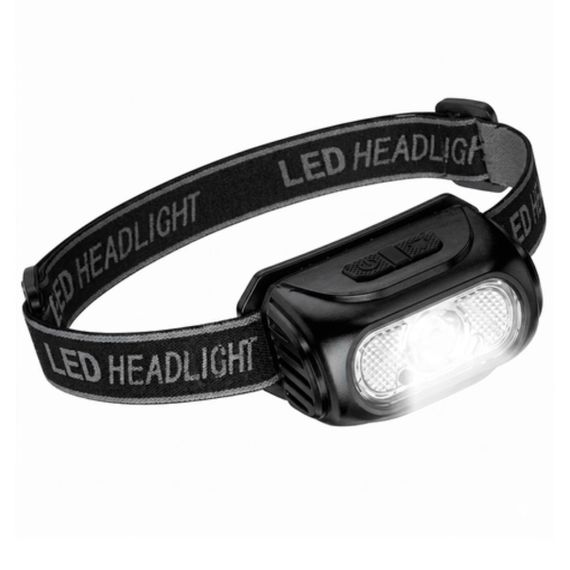 Світлодіодний налобний ліхтар Hoco DL24 Black | Зображення 1