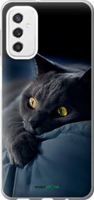Чохол на Samsung Galaxy M52 M526B Димчастий кіт "825u-2490-2448"