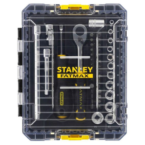 Набір торцевих головок 1/4 FATMAX® Maxi Drive, шестигранних, 48 предметів STANLEY FMMT98101-0 | Зображення 5