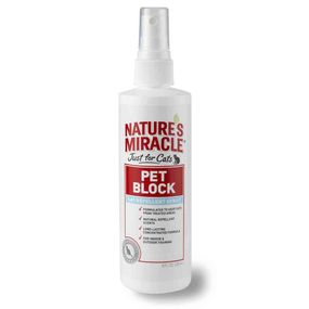 Спрей-отпугиватель Nature's Miracle Pet Block для кошек 236 мл