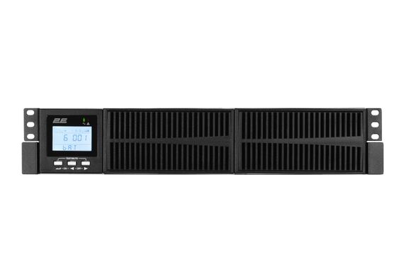 Джерело безперебійного живлення 2E  OD3000RT, 3000VA/2700W, RT2U, LCD, USB, 4xSchuko (2E-OD3000RT) | Зображення 2