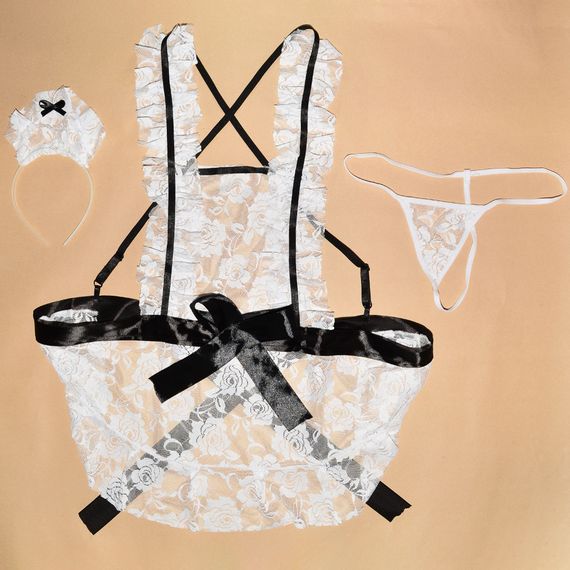 Ігровий костюм Покоївка Babydoll 44 M/L 7314 | Зображення 4
