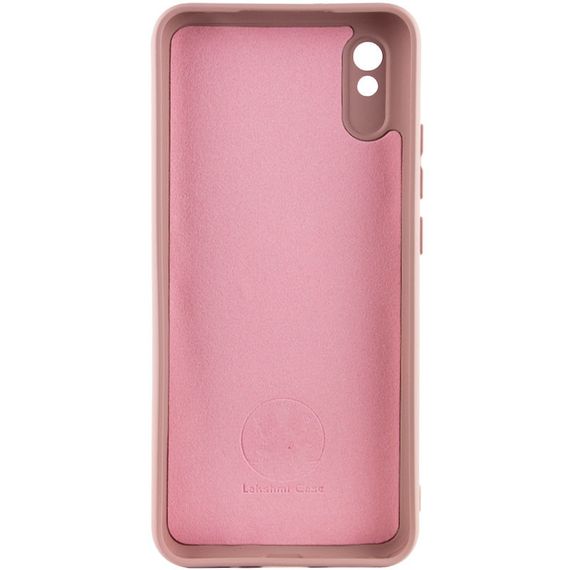 Чехол Silicone Cover Lakshmi Full Camera (A) для Xiaomi Redmi 9A Full camera, Рожевий/Pink Sand | Зображення 1