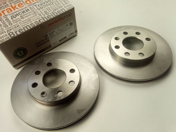 Диск гальмівний Lanos 1.5, METELLI (23-0096) пара (90121445) | Зображення 1