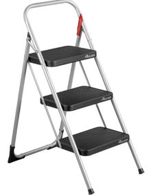 Драбина Rolser Taburete M/11 UNE 3 щаблі Antracita (MET004-1021)