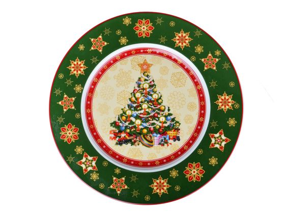 Тарілка десертна Lefard Christmas collection 986-062 21 см