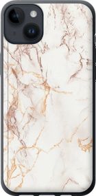 Чехол на iPhone 14 Plus Белый мрамор "3847u-2645-17620"