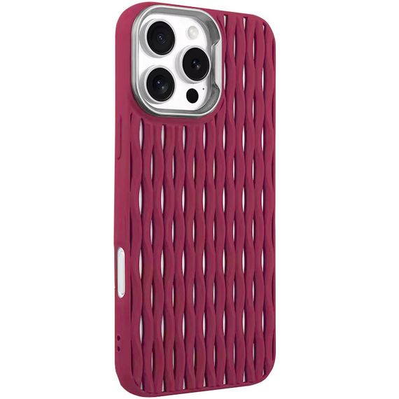 Чохол TPU Ribbio для Apple iPhone 16 Pro (6.3") Black Red
