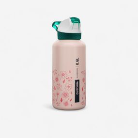 Фляга алюмінієва 900 для туризму 0,6 л з кришкою і соломинкою - One Size