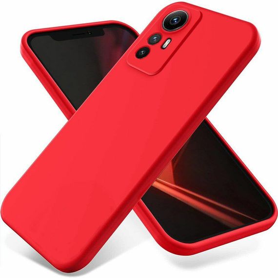Чохол Candy Silicone для Xiaomi Redmi Note 12s колір Червоний | Зображення 1
