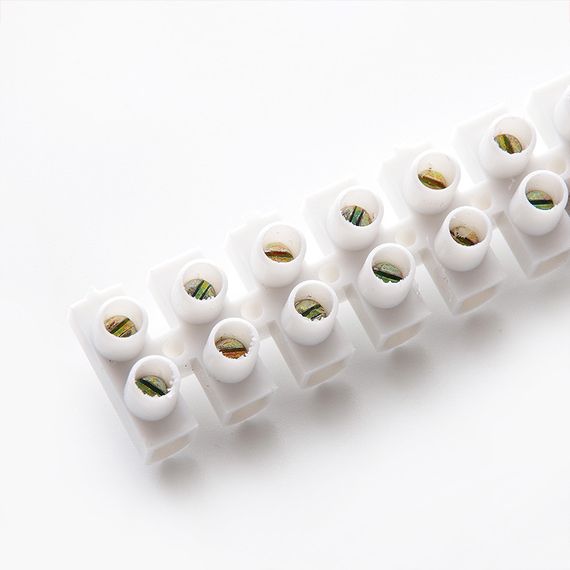 Клемна колодка 20 А 14 мм2 (пачка, красно 10 шт.) APRO TB-A201 | Зображення 4