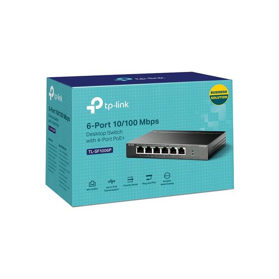 Комутатор мережевий TP-Link TL-SF1006P | Зображення 2