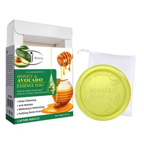 Мило для обличчя й тіла Images Avocado and Honey з авокадо та медом ручної роботи