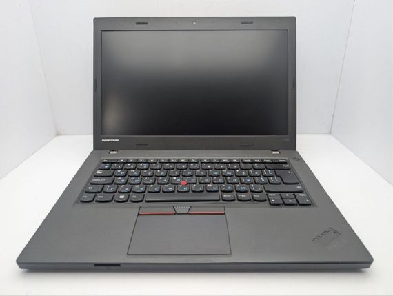 Ноутбук Lenovo ThinkPad L450 / 14" (1366x768) TN / Intel Core i5-4300U (2 (4) ядра по 1.9 - 2.9 GHz) / 8 GB DDR3 / 240 GB SSD / Intel HD Graphics 4400 / WebCam б/у | Зображення 2
