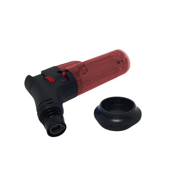 Зажигалка Турбо Пламя Боковая "Jet Lighter Red" | Зображення 1