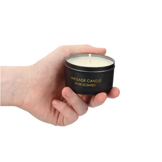 Масажна свічка - Le Desir Erotic Massage Candle Rose Scented, 100 г | Зображення 2
