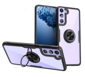 Чехол Primolux Ring Magnetic Stand для Samsung Galaxy S21 (SM-G991) - Black