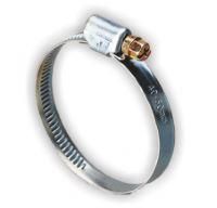 Хомут черв`ячний нержавіючий 9мм D40-60мм 10шт СІГМА