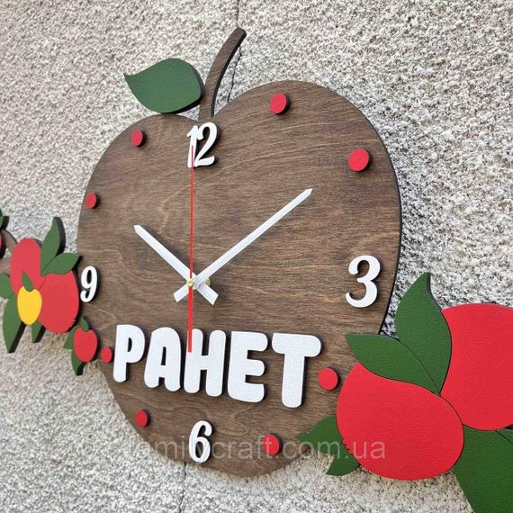 Настінний годинник з логотипом компанії Корпоративний подарунок тематичний брендований годинник | Зображення 4