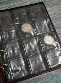 Альбом для монет MARCIA Optima  для ювілейних монет в капсулах - 10 листів (тип 12)