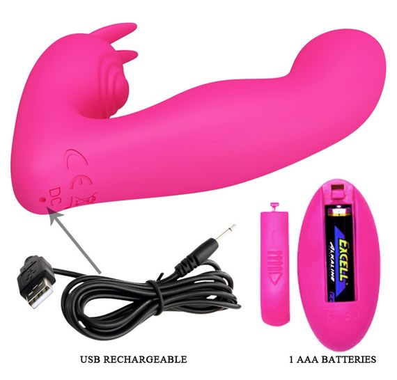 Мультифункціональний вібростимулятор на пульті управління Pretty Love Josephine Magenta, BI-014843W-1 Sex Aura | Зображення 7